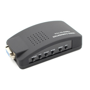 <strong>VGA</strong> Video Adapter Box Video to <strong>VGA</strong> Converter for PC Use AV/Video <strong>Input</strong> with <strong>VGA</strong> <strong>Output</strong> - Product Image 4