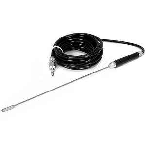 Pfeiffer adixen tiêu chuẩn Helium sniffer thăm dò, 5 m, cứng nhắc 30 cm vòi phun, cho ASM 310, ASM 340, ASM 380 rò rỉ máy dò - Product Image 1