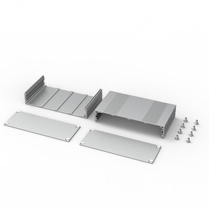Anodized Aluminum Extrusion Enclosure Metal Electronics Instrument Enclosure Junction <strong>Box</strong> - Product Image 2