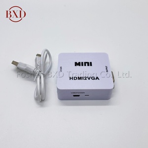 Convertidor de vídeo HD a VGA, Adaptador de Audio HDMI2VGA - Product Image 1
