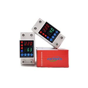 AVP 2P 220V 110V 40A 63A 80A Ac DC ajustable sobre bajo voltaje protector de corriente eléctrico usado Protección voltaje y corriente - Product Image 2