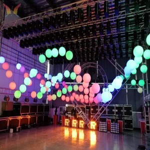 Светодиодная матричная лампа DMX 512 управление светодиодная лебедка Dmx 3D шаровая кинетическая лампа - Product Image 4