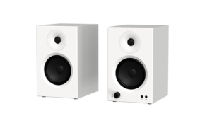 OEM工厂家用音频扬声器35W * 2台式木柜蓝牙交流RCA辅助输入迷你发光二极管户外卡拉ok电脑舞台