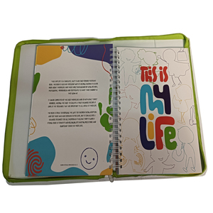 Wholesale spiral bound wire o <strong>binding</strong> <strong>notebook</strong> journal <strong>with</strong> pu leather bag custom printing service - Product Image 6