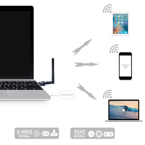 Mini PC ricevitore wifi 150M adattatore wifi usb Dognle Wireless adattatore usb scheda di rete del Computer - Product Image 4