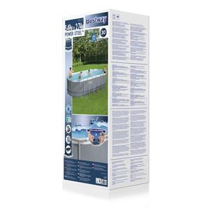 Bestway 56710 & 56711 & 56711e điện thép trên mặt đất hồ bơi đặt người Lớn Gia Đình hồ bơi 5.49 m x 2.74 m x 1.22 m - Product Image 6