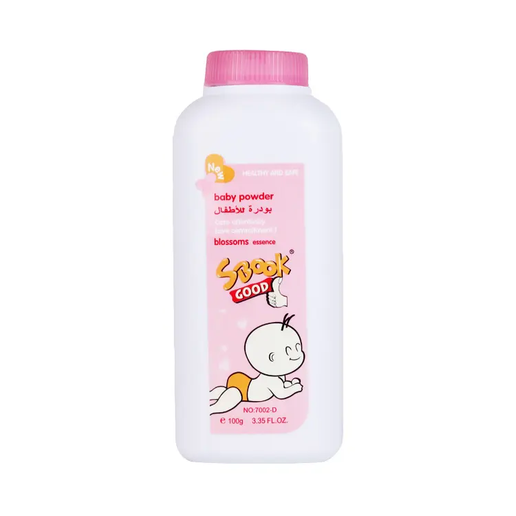 100g Großhandel Sbook Milch Baby puder Hautpflege Bestes Baby Talkum puder für Kinder