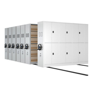 Electric Dense Cabinet Intelligent Dense Shelves Hand Cranked <strong>Computer</strong> Operated Mobile File Data Archive Cabinet - Product Image 6