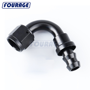 Fourage อะแดปเตอร์ปลายท่อน้ำมันเชื้อเพลิงตัวเมียทำจากอลูมิเนียมหมุนได้120องศา - Product Image 1