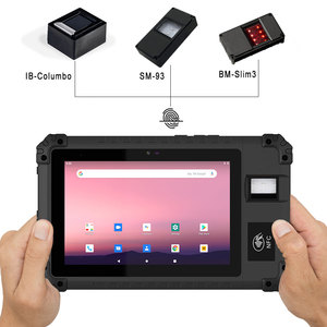 8 inch màn hình cảm ứng sinh trắc học kiểm soát truy cập hệ thống thiết bị đầu cuối nhận dạng vân tay máy - Product Image 2