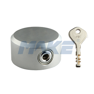 Mk618 An Ninh Nhiệm Vụ Nặng Nề 73Mm Cứng Thép Van Khóa Vòng Hockey Puck Khóa Với 2-5Mm Hasp Cho Xe Tải Nhà Để Xe Kho Vũ Trang - Product Image 1