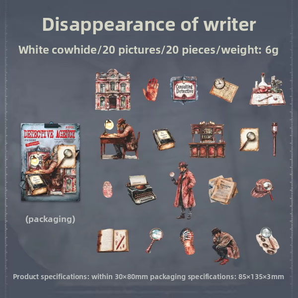 F The Writer's Disappearance