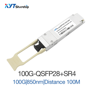 100GBASE-<strong>SR4</strong> 100Gb/s QSFP28 <strong>SR4</strong> 100m 850nm MPO Optical Transceiver Multimode - Product Image 2