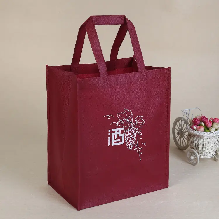 Hot Selling Product Reusable Eco Friendly Reutilizables Ecological Customized Non Woven Bag With Handle