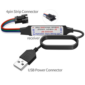 SMLIGHT ESP32 WLED Mic RGBIC пиксели светодиодный контроллер домашнего ассистента управления WS2812B WS2811 WS2813 WS2815 светодиодные полосы DC5-24V - Product Image 3
