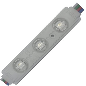 Завод smd5050 rgb 12 В светодиодный модуль высокой яркости водонепроницаемые светодиодные модули с линзой для рекламных вывесок - Product Image 1