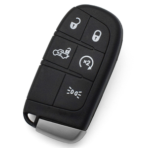 Orijinal yüksek kaliteli AF f-iat 5 düğmeler SIP22 acil durum anahtar ve logo kontrol araba anahtarı ile akıllı uzaktan anahtar kabuk - Product Image 5