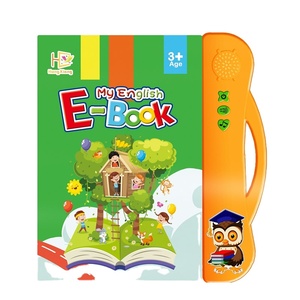 儿童教育玩具儿童说话板书儿童英语学习英语书与声音按钮 - Product Image 1