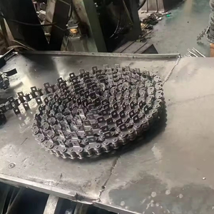 Thép Chất lượng cao Dây chuyền con lăn 50 60 80 100 ANSI diso certifated băng tải xích Xích con lăn - Product Image 5