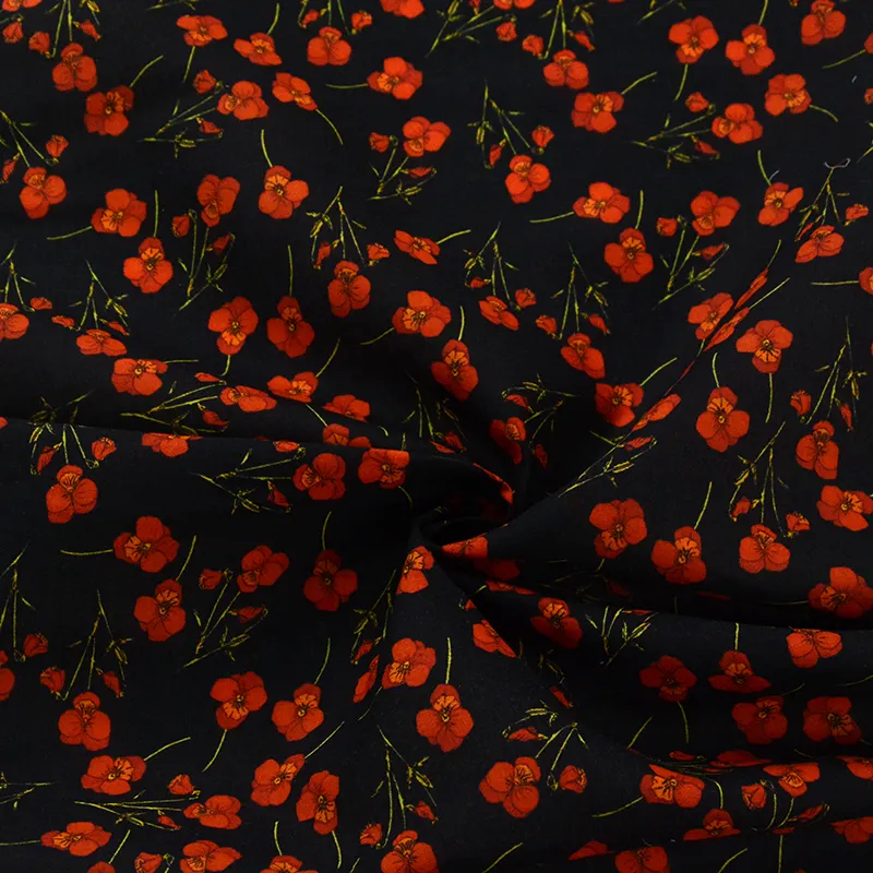 Tana Liberty Fabric London Lawn 60s * 60s Impreso Diseños modernos digitales personalizados Tela de algodón orgánico para ropa de mujer