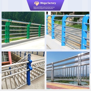 Yüksek hızlı anti-çarpışma köprü korkuluk kentsel ve nehir manzara Embankment izolasyon yüksek kaliteli trafik bariyeri - Product Image 3