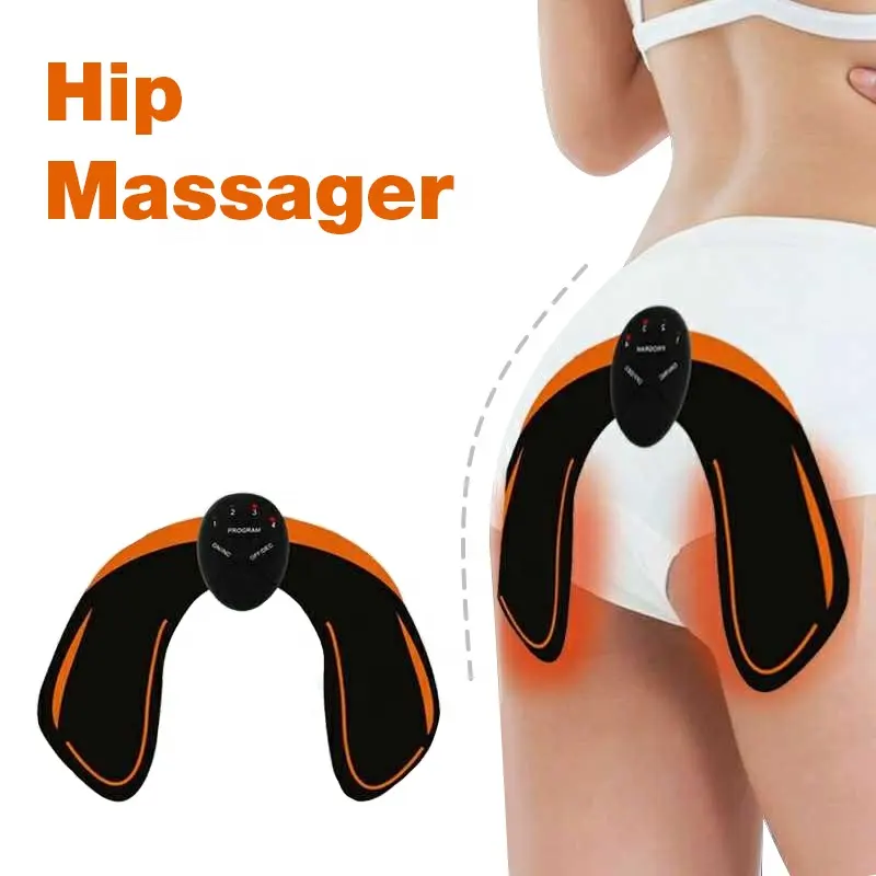 Vrouwen Billen Afslanken Training Massage Apparaat Smart Sticker Elektrische Ems Heup Massager