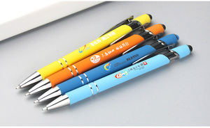 <strong>New</strong> Multifunction Aluminum Customized Metal Ballpoint Pen Multi Colors Custom Logo Metal Pens 1.0mm <strong>Writing</strong> Width - Product Image 6