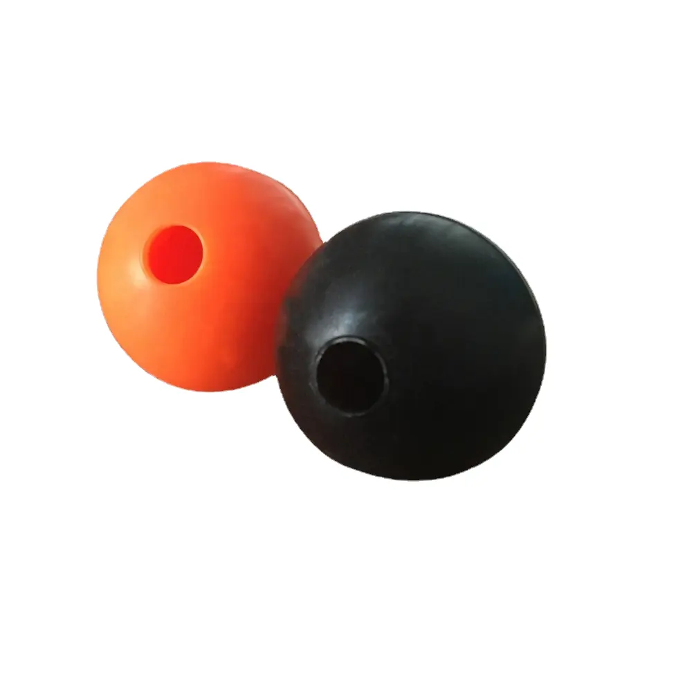 Palla rimbalzante in gomma espansa solida personalizzata da 6mm con foro