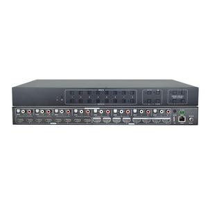 4K60Hz 8X8矩阵切换器，带红外远程RS232和局域网端口控制 - Product Image 1