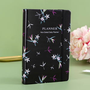 Custom Printing Planner <strong>A5</strong> Hardcover Factory Price Pu Leather <strong>Elastic</strong> Band Journal Diary <strong>Notebooks</strong> - Product Image 1