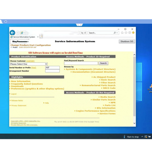 Omputer-Sistema de Información de servicio xcavator, iagnostic