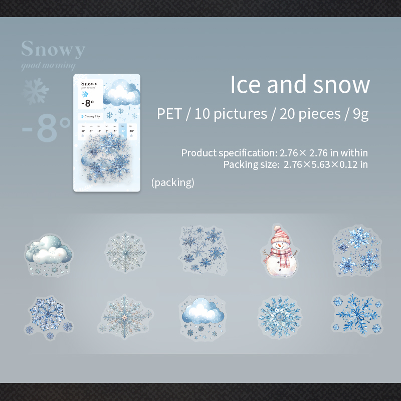 D Ice and snow