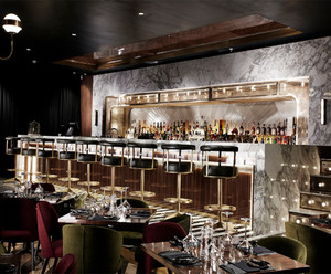 Çok renkli seçeneği led ışık çubuğu yeni tasarım restoran bar sayacı tasarımı - Product Image 4