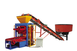 自動バイブレーター多孔質レンガ製造機ISSBインターロッキング成形粘土建物用 - Product Image 2