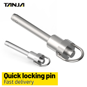 Factory <strong>Lock</strong> <strong>Pin</strong> CNC Machined Stainless Steel 303 <strong>Quick</strong> Release Ball <strong>Lock</strong> <strong>Pin</strong> Fastener Ball Button Handle Detent Clevis <strong>Pin</strong>