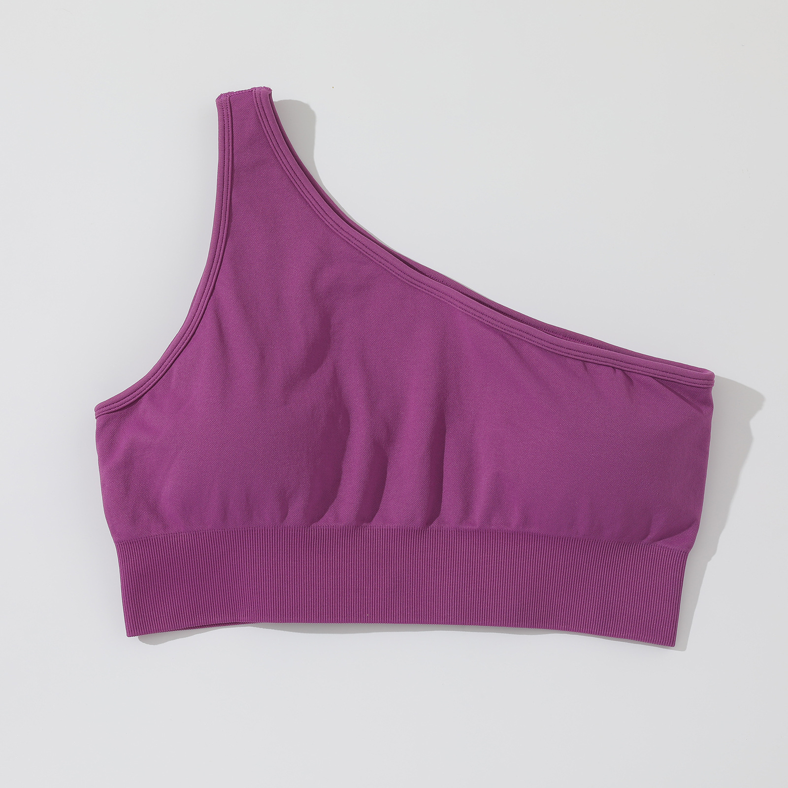 soutien-gorge une épaule violet foncé