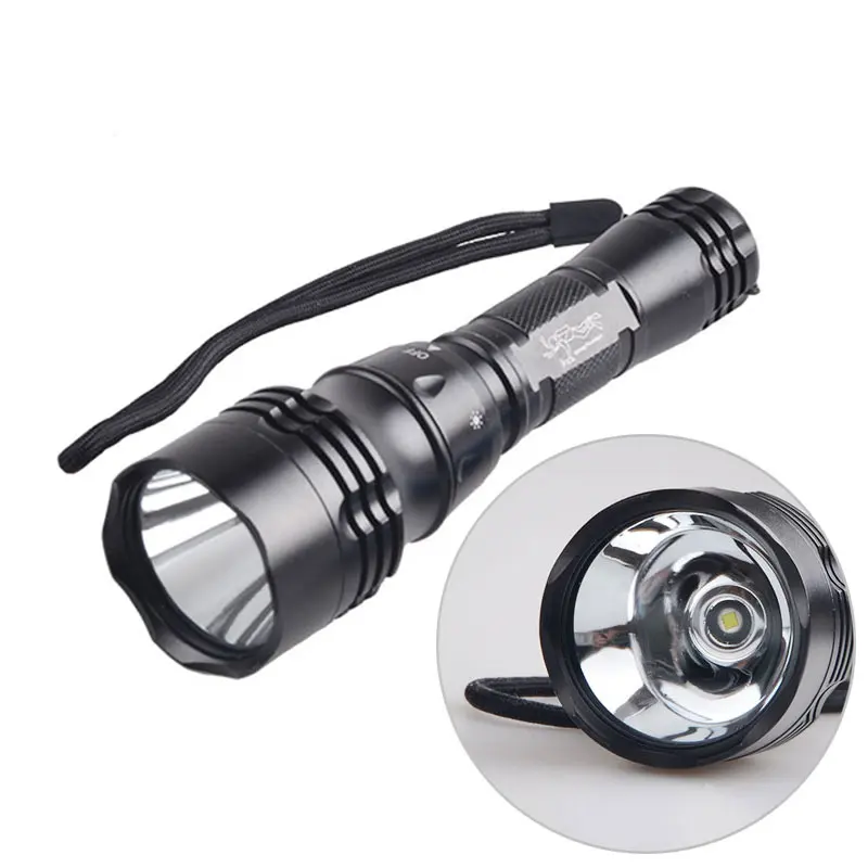 XML T6 LED lampe de poche de plongée torche plongée puissante lampe de poche LED étanche sous-marine rechargeable plongée