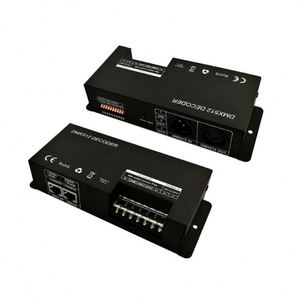 DMX RJ45 DMX-Beleuchtungs projekt DMX-Controller RGBW 4-Kanal-DMX512-Decoder für Bühnen lichter