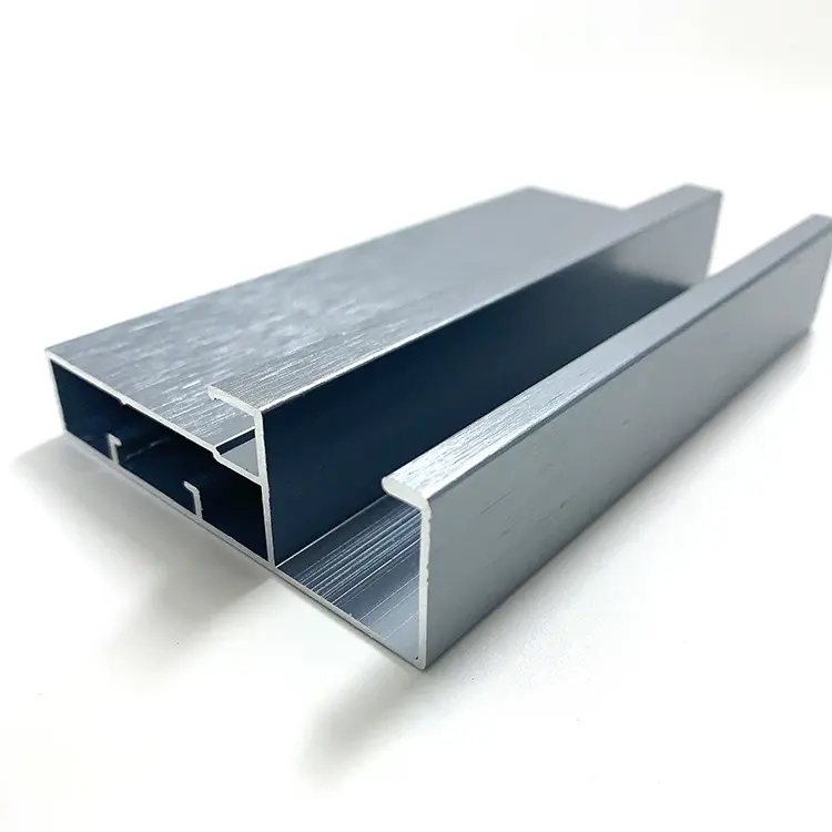 Precio lron Grey Matt Hidden Handle Pull Extrusion Perfil de aluminio para gabinete de cocina