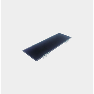 Benutzer definiertes TN LCD-Touchscreen-Display 70-poliges 6-stelliges kapazitives 7-Segment-HTN mit negativem blauem Hintergrund