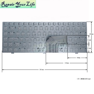 <strong>Small</strong> Digit US English Laptop Keyboard for Prestigio Smartbook 141s Psb141s PRIDE-<strong>K</strong> 343000041 DK MINI 300A MINI300A Keyboard - Product Image 2