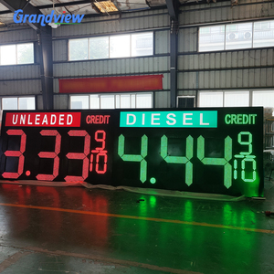 ผู้ผลิต7ส่วนจอแสดงผล LED การควบคุมระยะไกลนำก๊าซดิจิตอลป้ายราคาสำหรับสถานีบริการน้ำมันราคาก๊าซแสดง6 ~ 64นิ้ว - Product Image 5