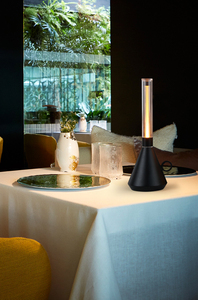 ที่วางเทียนทีไลท์ไร้สายแบบทันสมัยโคมไฟอุ่นเทียนหอมเรซินสำหรับใช้ในบ้านร้านอาหารใช้ไฟแบบแปลกใหม่