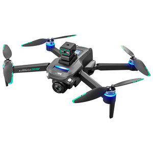 S159 4KHD çift kameralar 25 dakika dayanıklılık engel kaçınma 5G WIFI FPV GPS Quadcopter DroneLED büyük ekran uzaktan RC Drone - Product Image 1