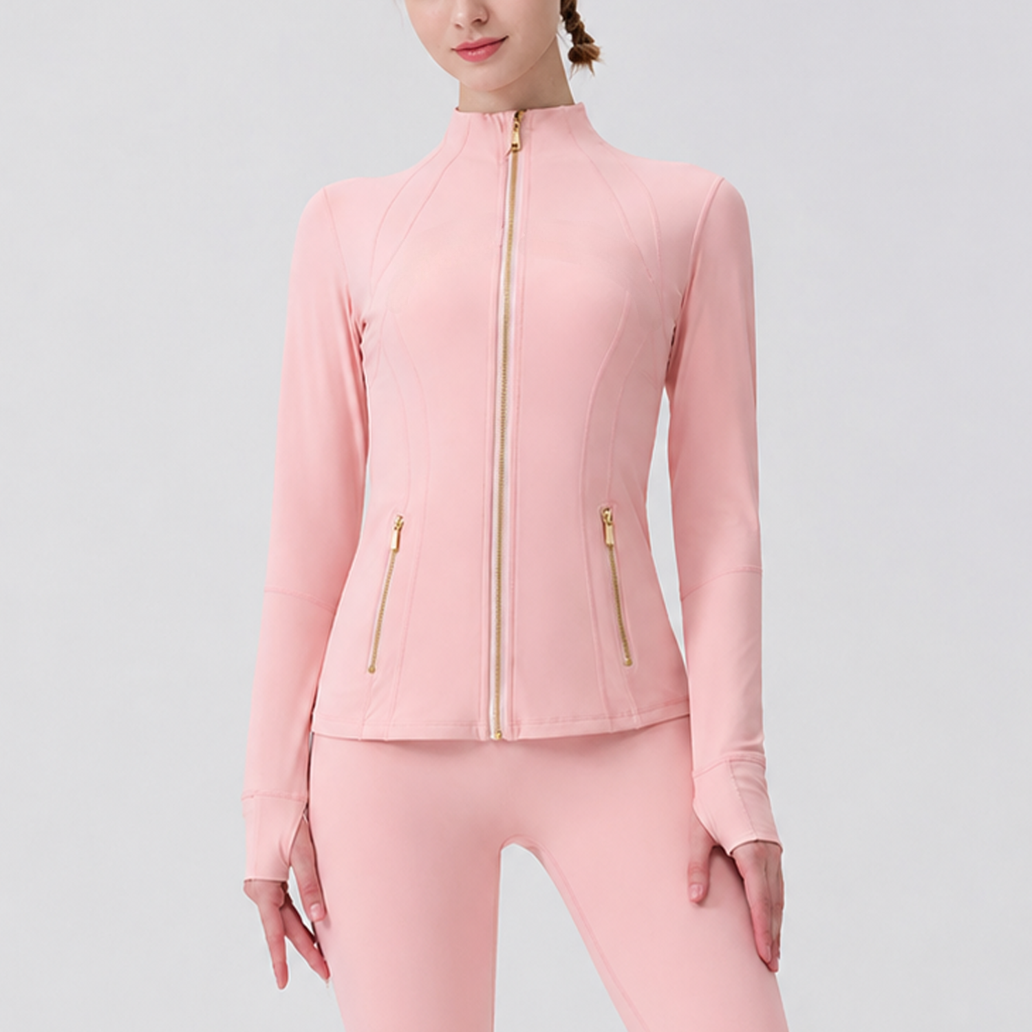 Rose lait fraise doré