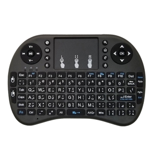 Idioma de soporte al por mayor: teclado inalámbrico árabe i8 Air Mouse con panel táctil para Android TV Box, Smart TV y PC Tablet - Product Image 3
