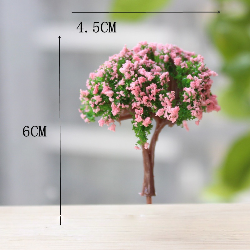Árbol verde púrpura en forma de cúpula