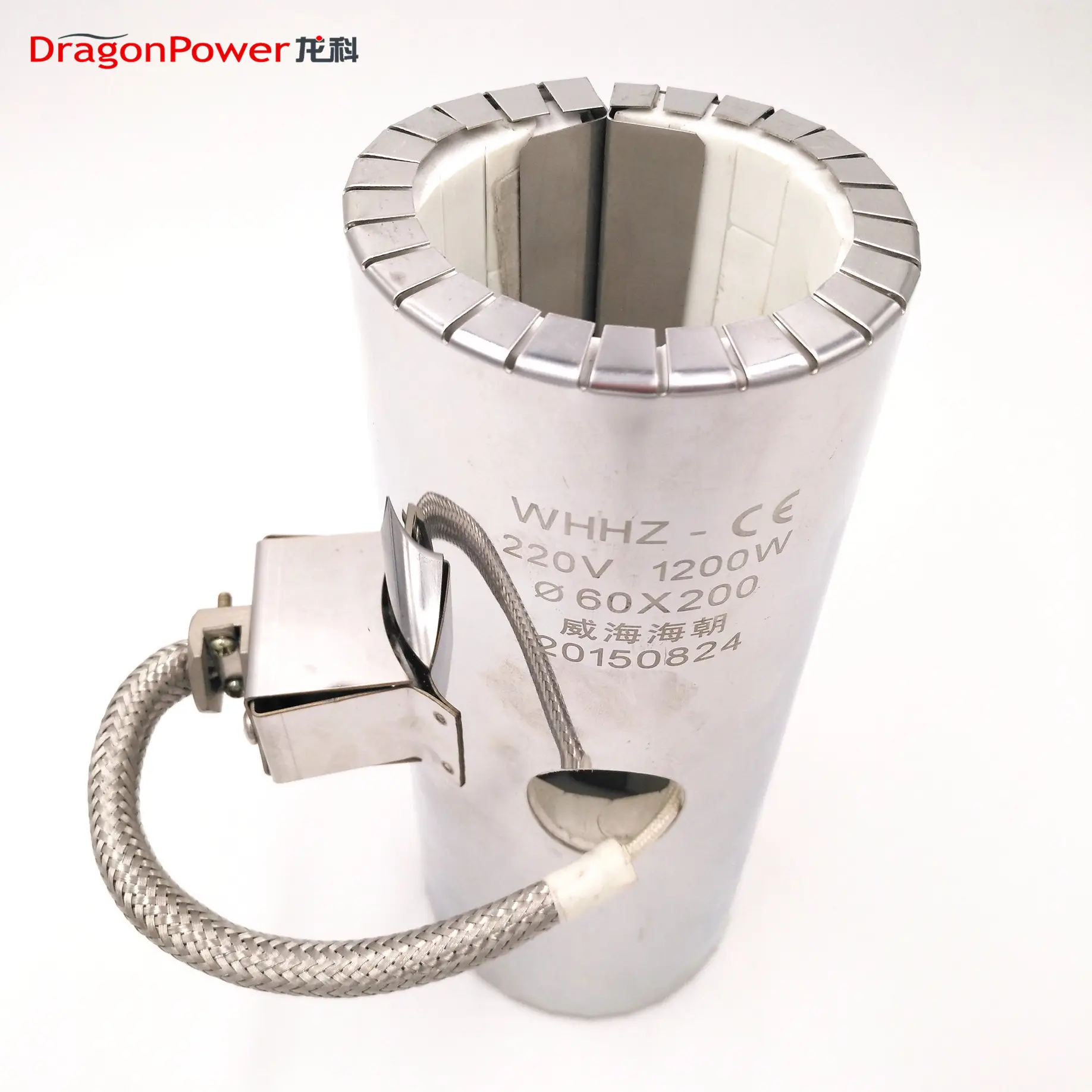 Calentador de cerámica DragonPower, calentador de cerámica circular para máquina de plástico