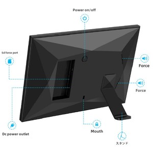 16G di memoria per la riproduzione di Video MP4 Smart Smart cornice digitale per foto in plastica da 8-10 pollici - Product Image 2