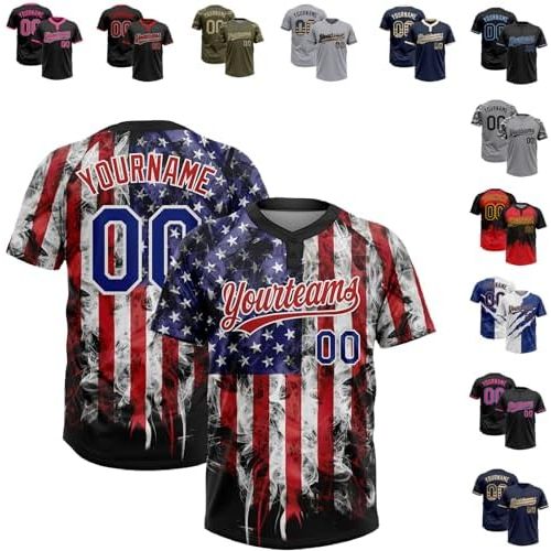 Americian Flag-white-royal Blue-red
